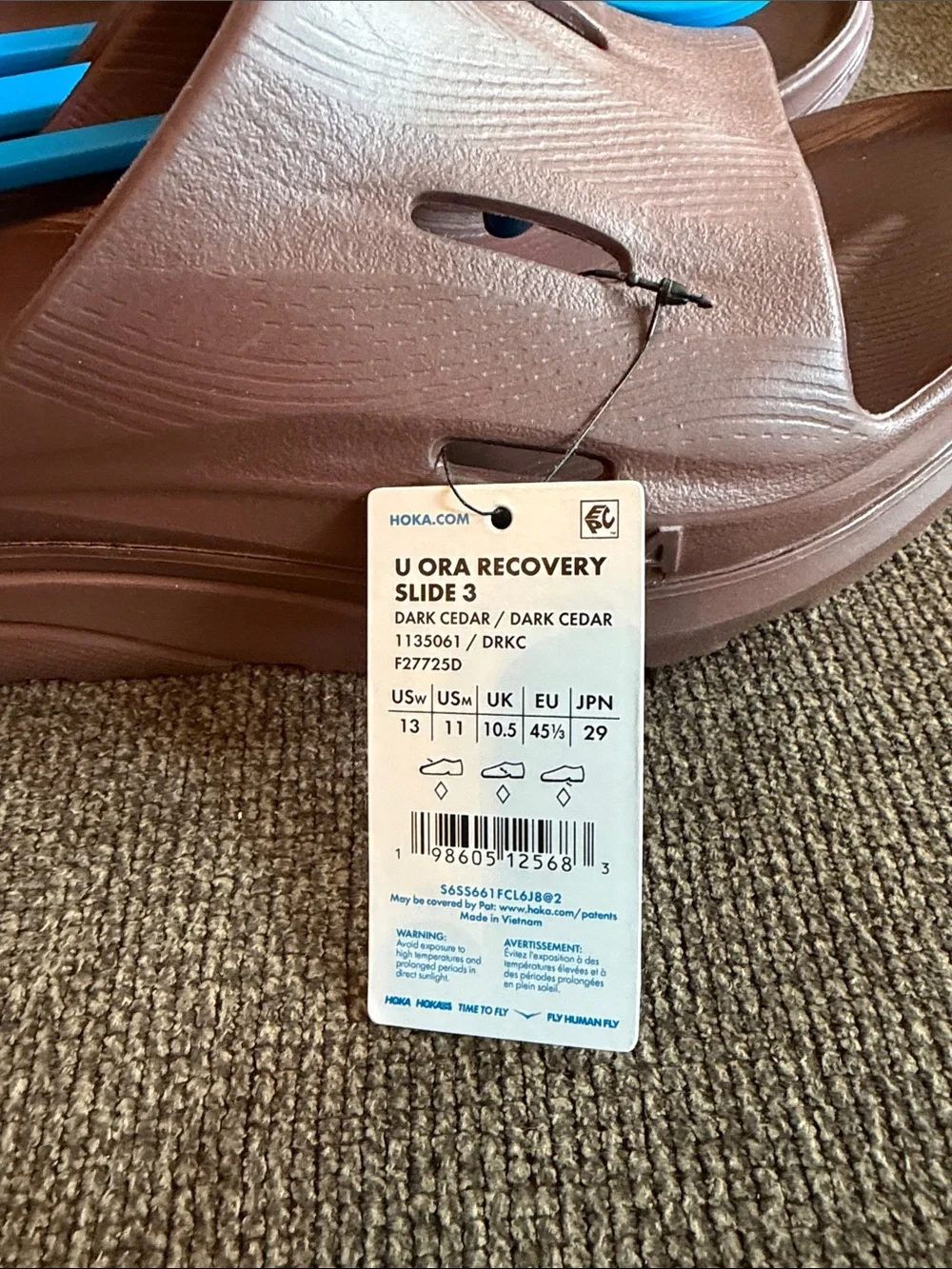 HOKA Ora Recovery Slide 3 (NWT)
